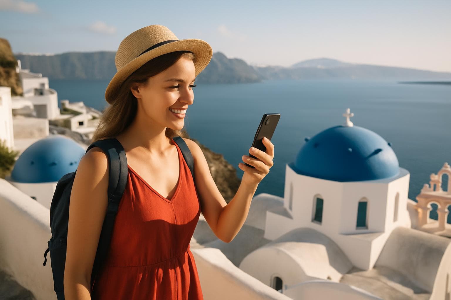 Traveling in Greece with eSIM technology